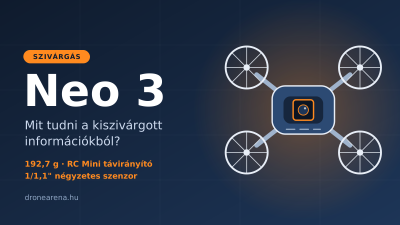 DJI Neo 3: minden, amit eddig tudni lehet a kiszivárgott információkból