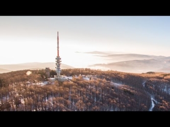 Mátra, Kékestető - A felhők fölött - légifelvétel