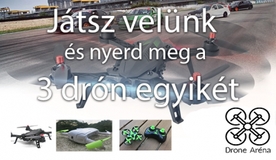 Ajándéksorsolás a Drone Aréna és a Quadkopter blog közös játékában!