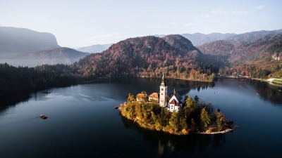 Szlovénia a magasból: Bled és Bohinj