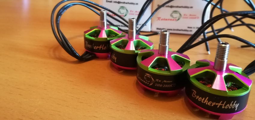 BrotherHobby Returner R4 2206-2300KV teszt