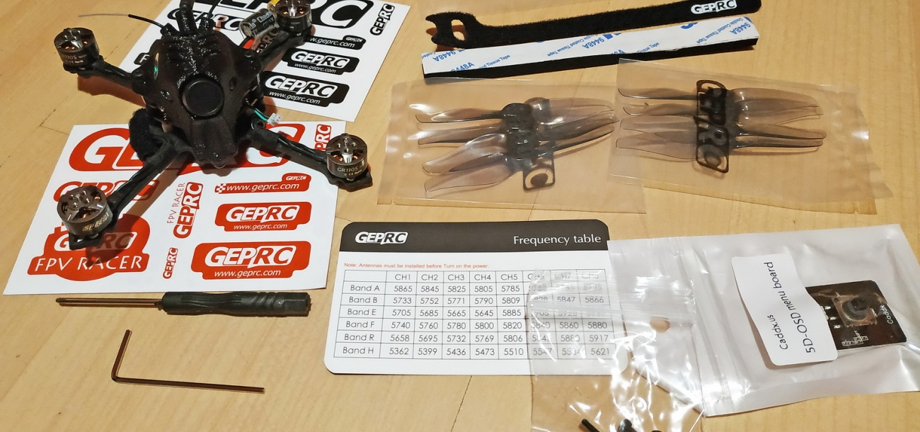 Geprc Skip HD 3 colos micro drón teszt