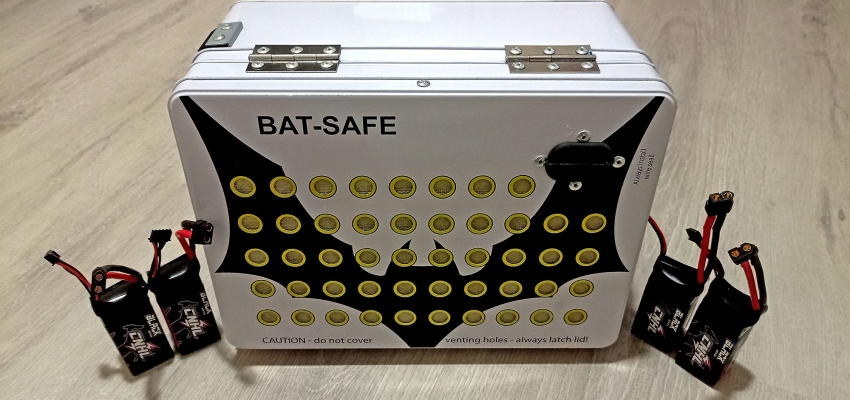Akku tárolás, LiPo bag, lőszeresláda és Bat Safe