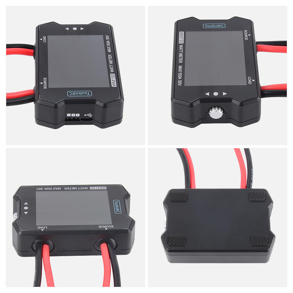 ToolkitRC WM150 150A 50V Watt Meter Power Analyzer