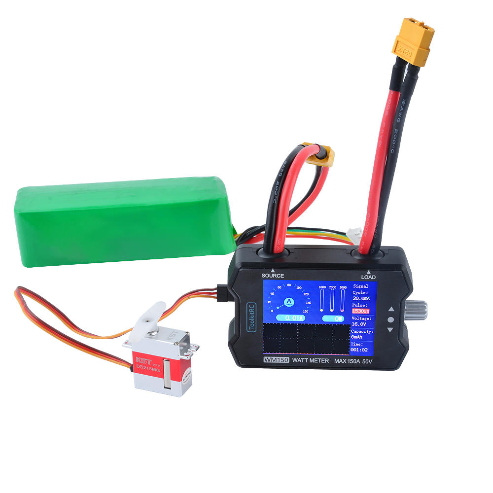 ToolkitRC WM150 150A 50V Watt Meter Power Analyzer