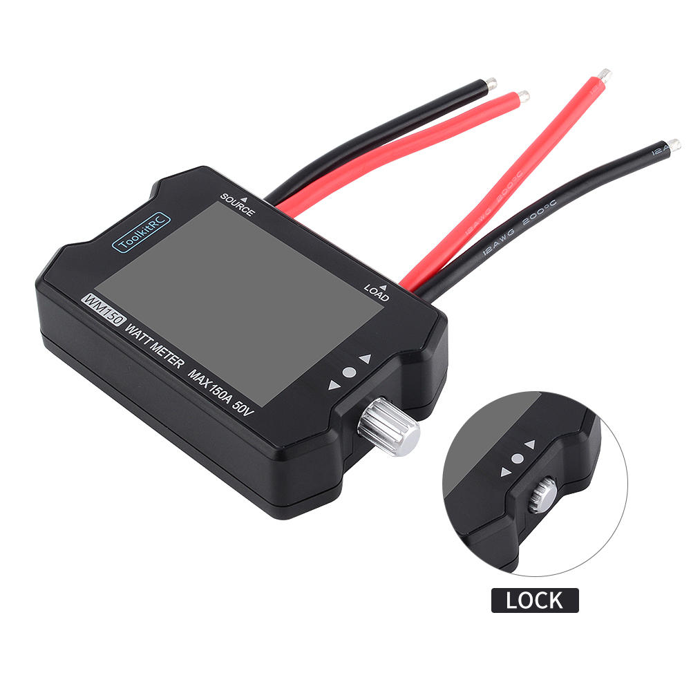 ToolkitRC WM150 150A 50V Watt Meter Power Analyzer
