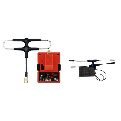 FrSky R9M 2019 900MHz + R9 STAB OTA ACCESS RC Receiver + Mounted Super 8 and T antenna